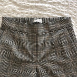 Aritiza Babaton Conan Pant in color “Lg Glencheck Bl/Wt”